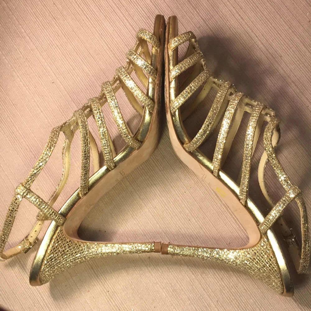 Kate Spade golden heels